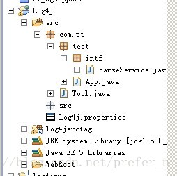 log4j配置输出到多个日志文件
