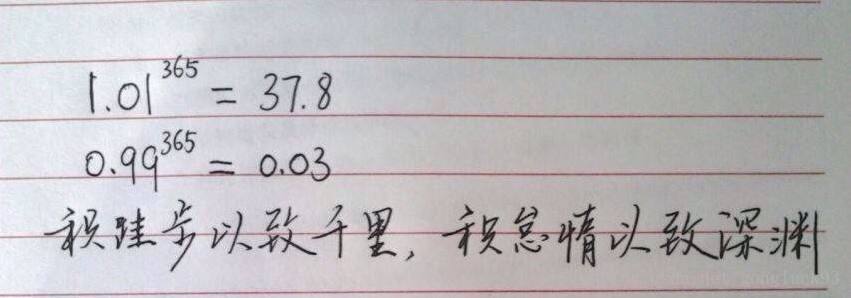 积跬步以至千里