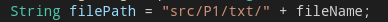Java FileReader相对路径