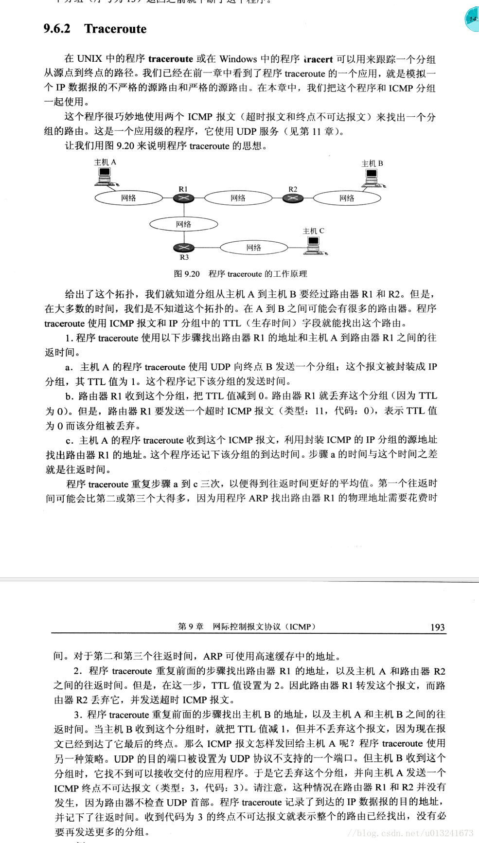 Ping 和 traceroute的原理