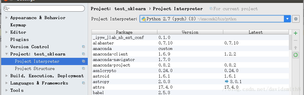 Ubuntu16.04+Anaconda 安装PyCharm、Spyder 安装python包库和解决import不了包的问题