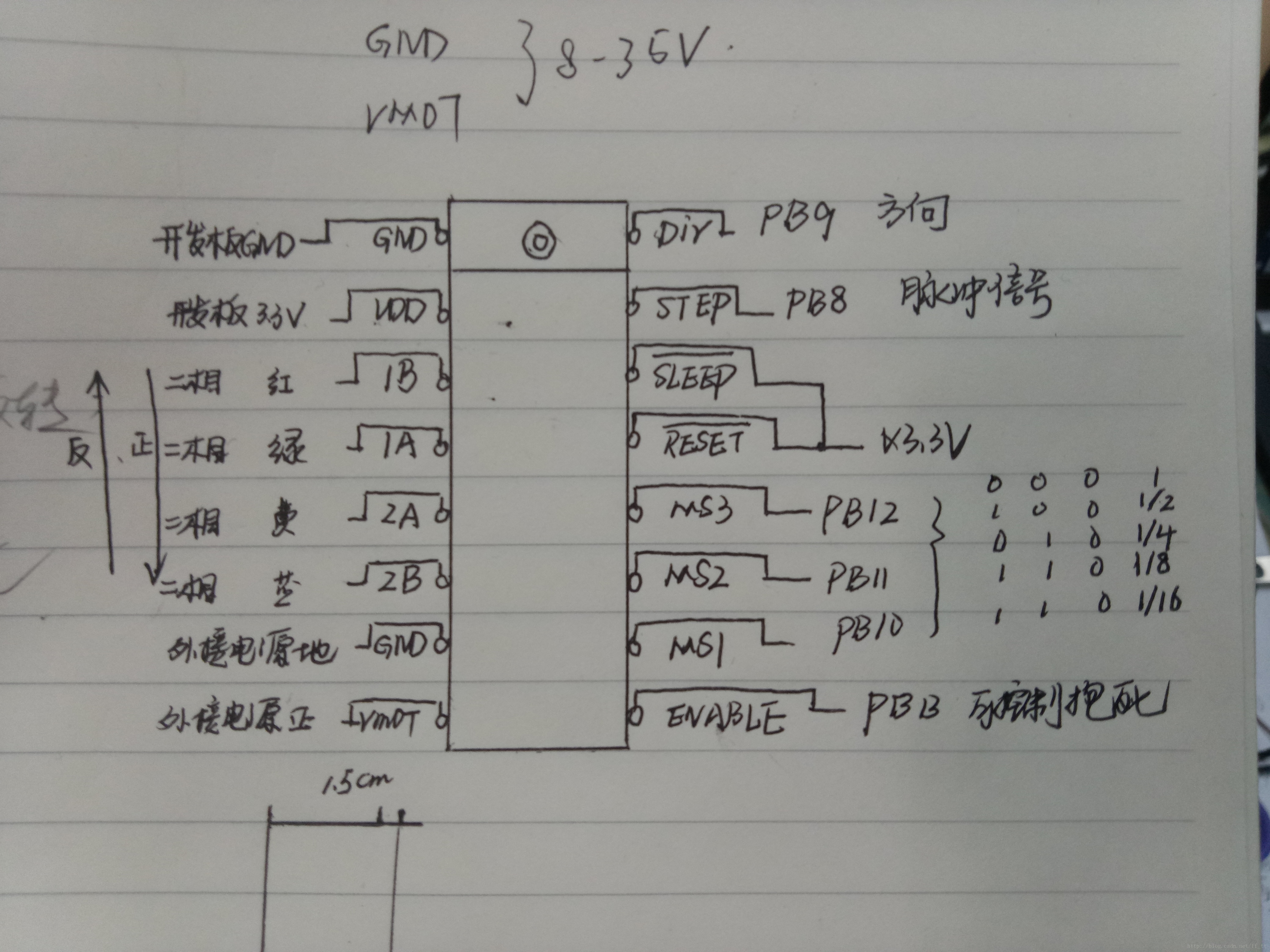 a4988驱动步进电机