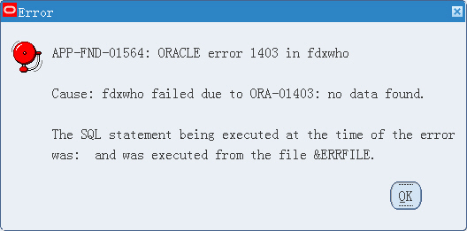 app-fnd-01564-oracle-error-1403-in-fdxwho-csdn