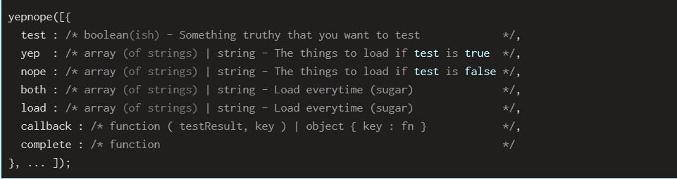 Modernizr  YepNope Tips