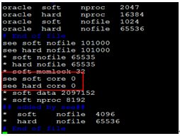 linux core文件设置