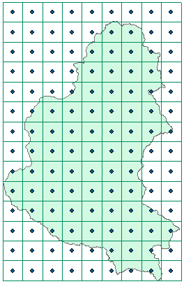 ArcMap Fishnet生成规则网格
