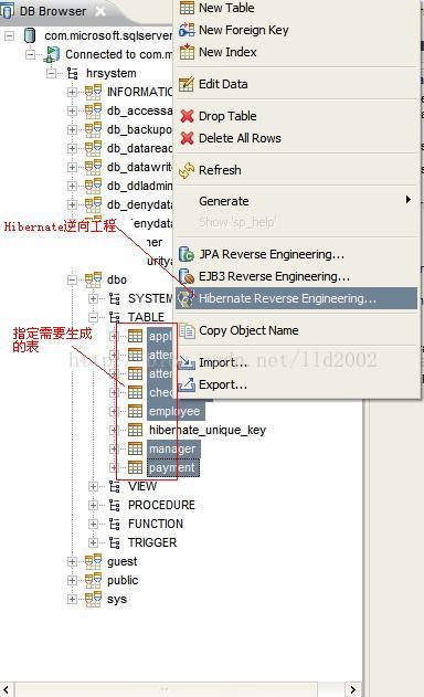 Myeclipse,Hibernate