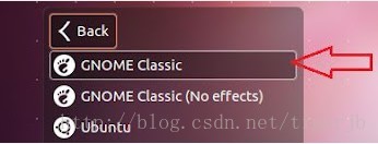 如何将12.04ubuntu unity界面返回到gnome图形界面