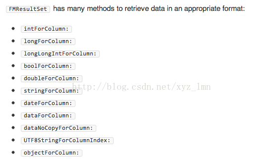 iOS学习笔记（十六）——数据库操作(使用FMDB)