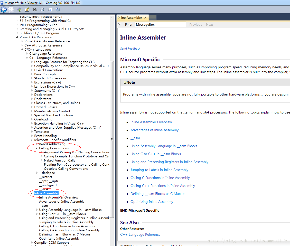 Msdn帮助文档中关于内联函数学习笔记 多媒体编程 网络编程 系统编程 网络安全编程 驱动编程 Csdn博客