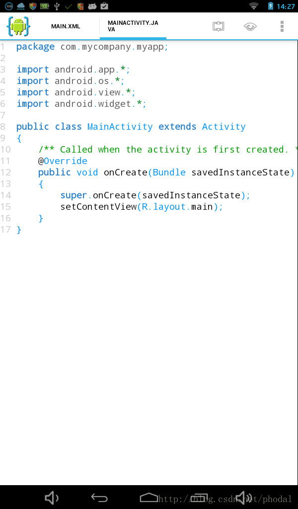 MainActivity.java