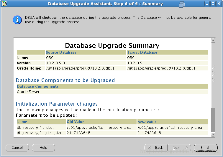 【Oracle】ORACLE10.2.0.1升级ORACLE11G