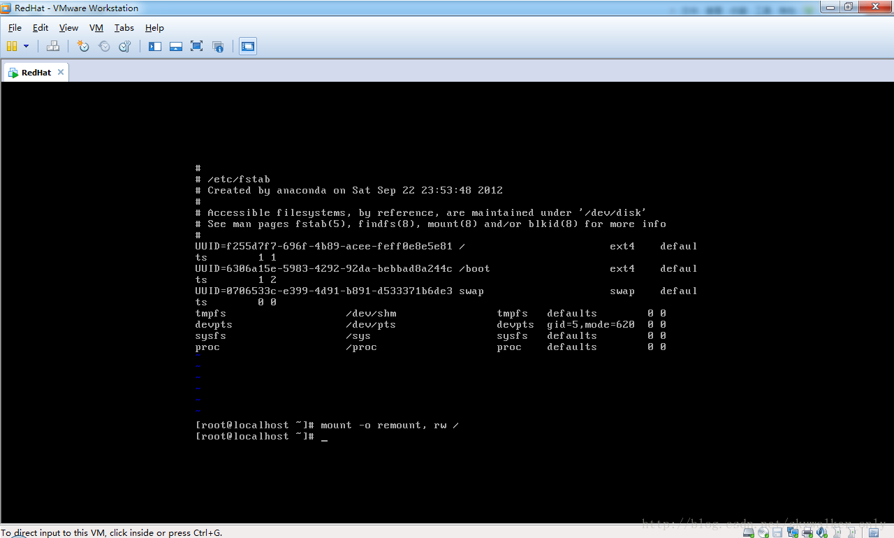 VMWare下扩展Linux硬盘空间