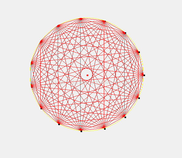 C#实现离散数学中Kn图一笔画模拟