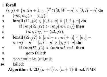 Efficient Non Maximum Suppression 笔记（不完整版）