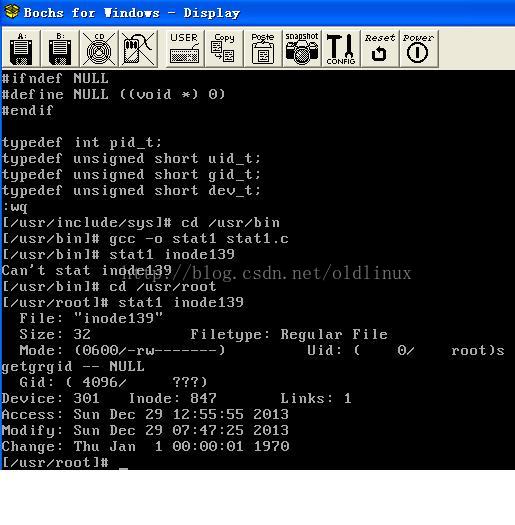 关于linux-0.11文件属组为4096的问题与解答
