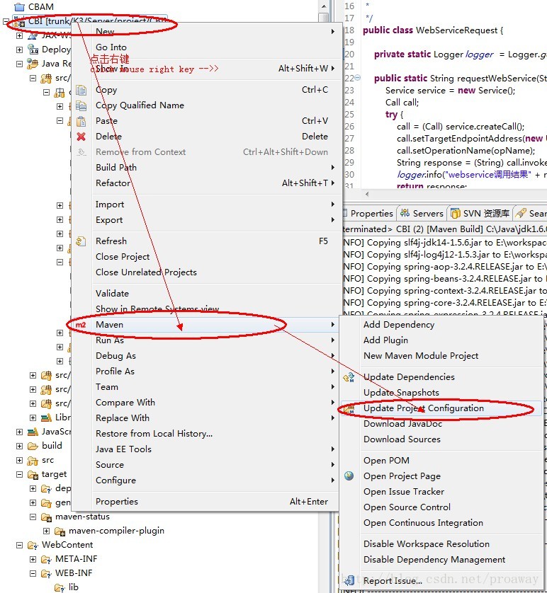 Maven pom xml multiple annotations found at this line missing