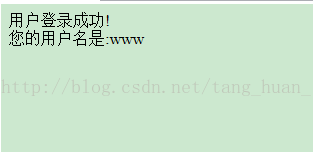 JSP内置对象Session小例--用户登录