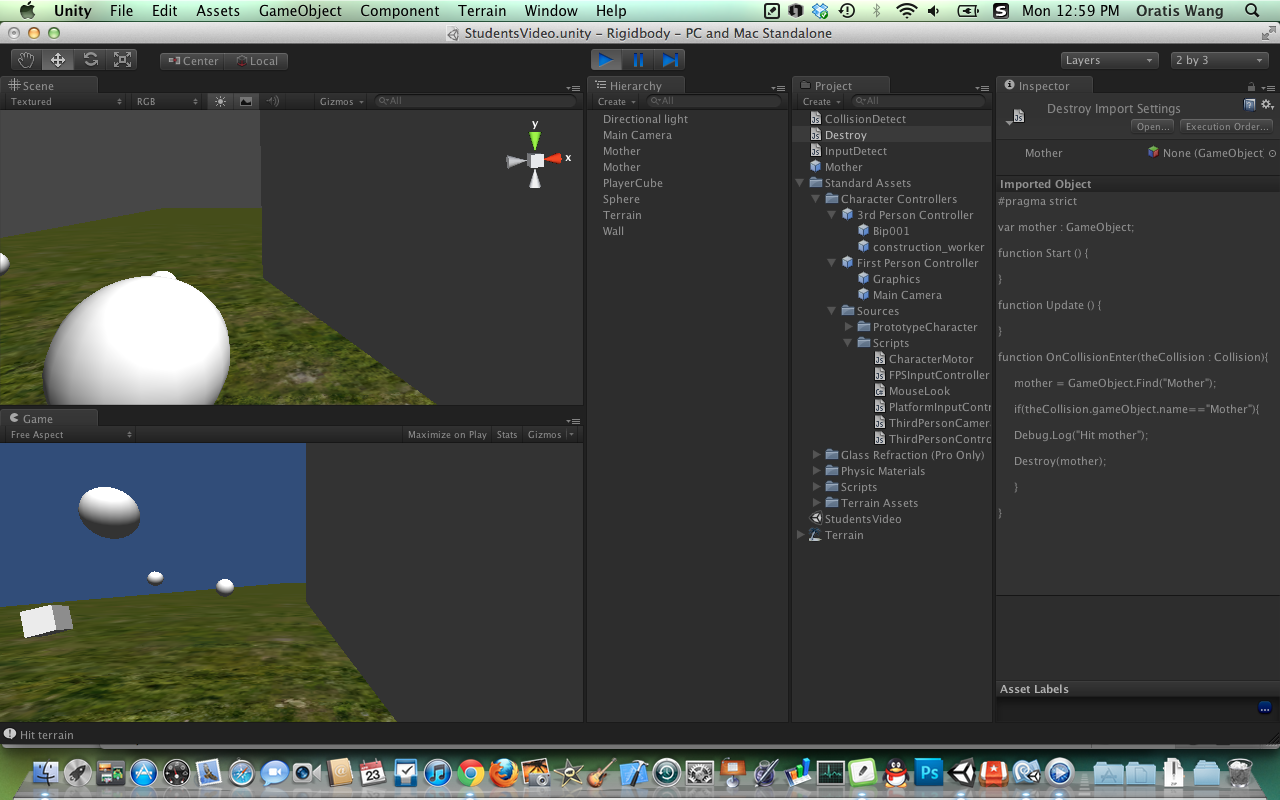 Unity3D游戏引擎最详尽基础教程