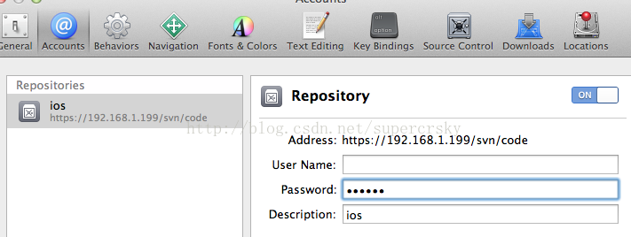 Xcode5配置svn