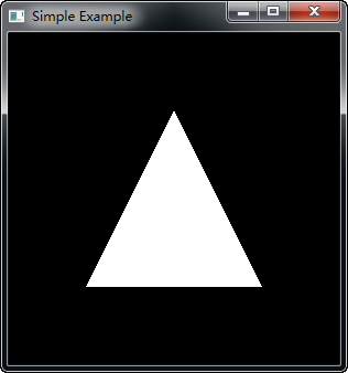 OpenGL: 一个简单的例子
