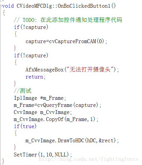 Opencv学习笔记 函数学习 一 Mfc Opencv2 4 7读取摄像头之cvcapturefromcam 的索引问题 无敌三脚猫的专栏 Csdn博客