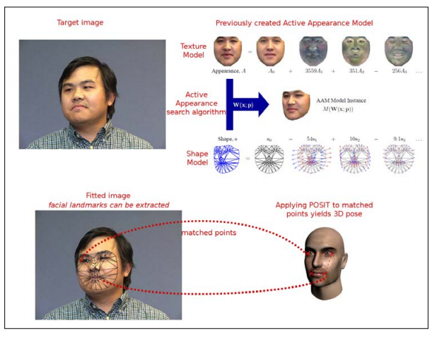 Chapter 7:3D Head Pose Estimation Using AAM and POSIT