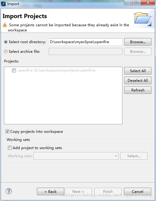  eclipse some projects cannot be imported because they