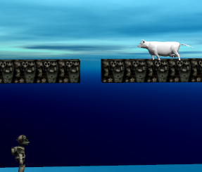 Unity3D碰撞检测应用——小牛补墙