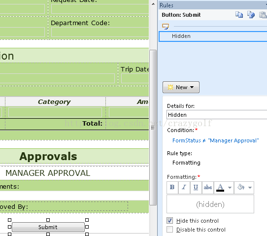 一步步学习微软InfoPath2010和SP2010--第十一章节--创建批准流程（7）--approval节