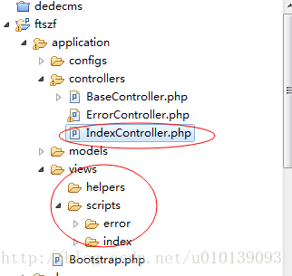Zend framework框架开发配置以及目录结构详解