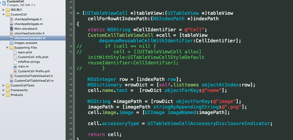 Ios 该图显示其出现的相关问题定义UITableView dataSource must return a cell from tableView:cellForRowAtIndexPath:'