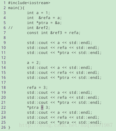 
			
				C++引用的本质与修改引用的方法			