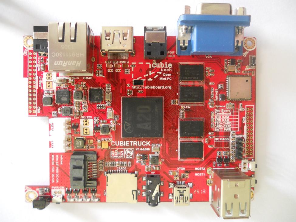 cubieboard开发板简介