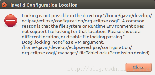 Eclipse 启动提示internal error:SHA-a not avaliable 和eclipse默认root启动