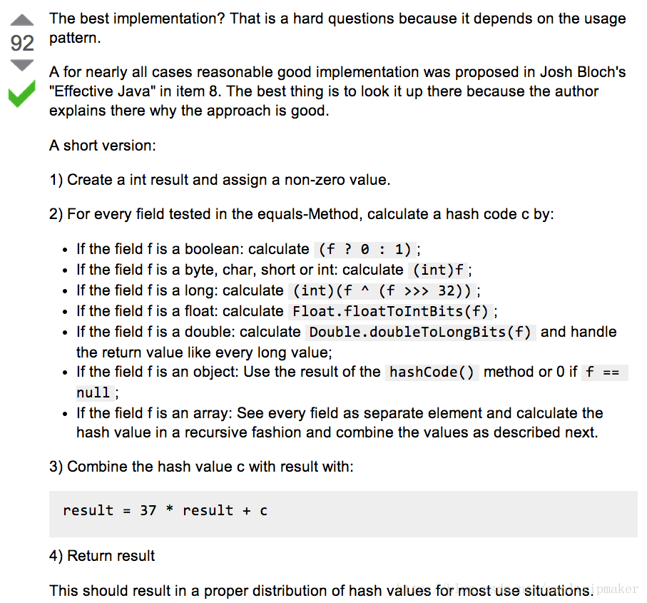 Java中hashcode是怎么算出来的 Console Write Good Job Server Team Csdn博客