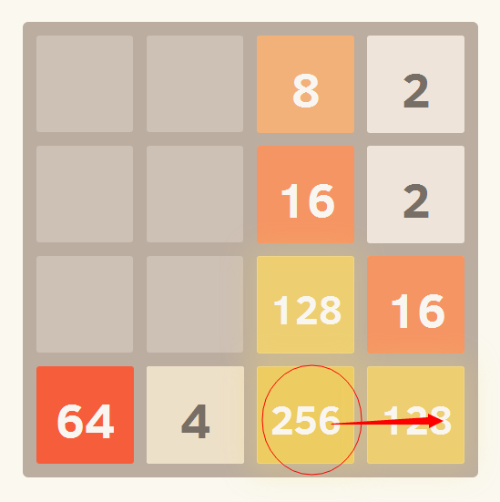 4096！——化简的2048游戏[通俗易懂]