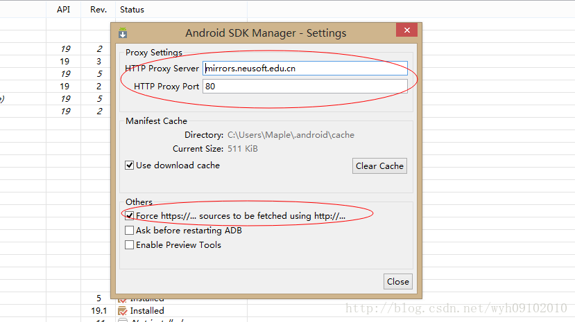 SDK Build Tools revision (19.0.3) is too low for project Min