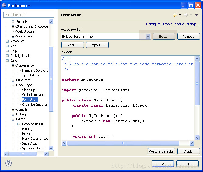 Eclipse设置软tab(用4个空格字符代替)及默认utf-8文件编码(unix) - McGRADY - 幸运小王子