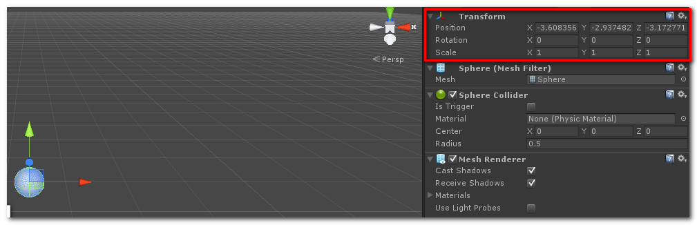 【Unity 3D 游戏开发】Unity3D 入门 - 工作区域介绍 与 入门示例