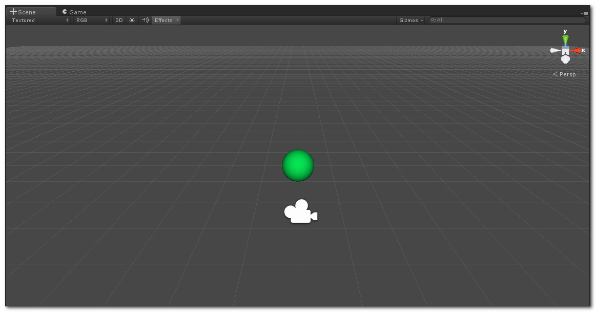 【Unity 3D 游戏开发】Unity3D 入门 - 工作区域介绍 与 入门示例