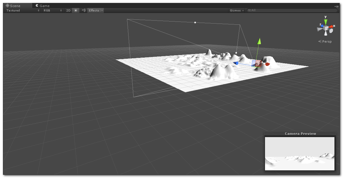 【Unity 3D 游戏开发】Unity3D 入门 - 工作区域介绍 与 入门示例