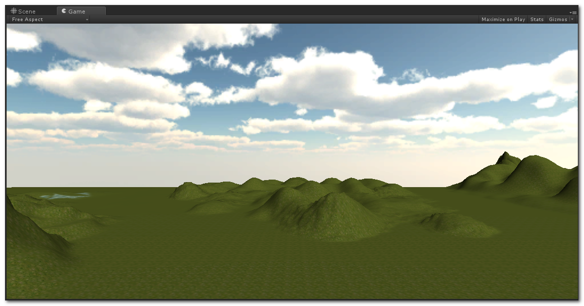 【Unity 3D 游戏开发】Unity3D 入门 - 工作区域介绍 与 入门示例