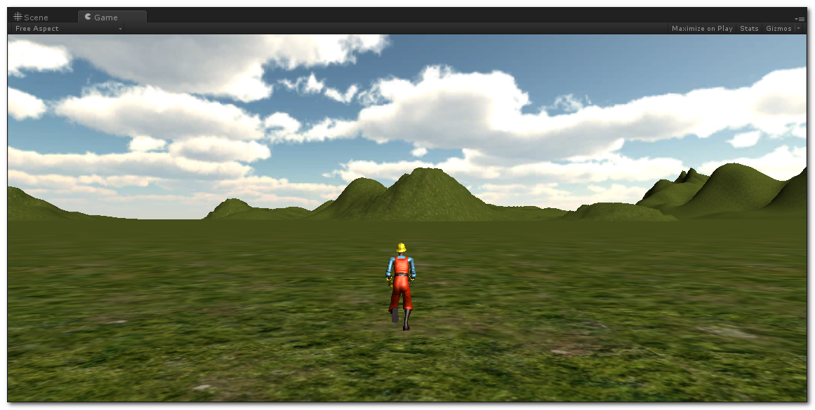 【Unity 3D 游戏开发】Unity3D 入门 - 工作区域介绍 与 入门示例
