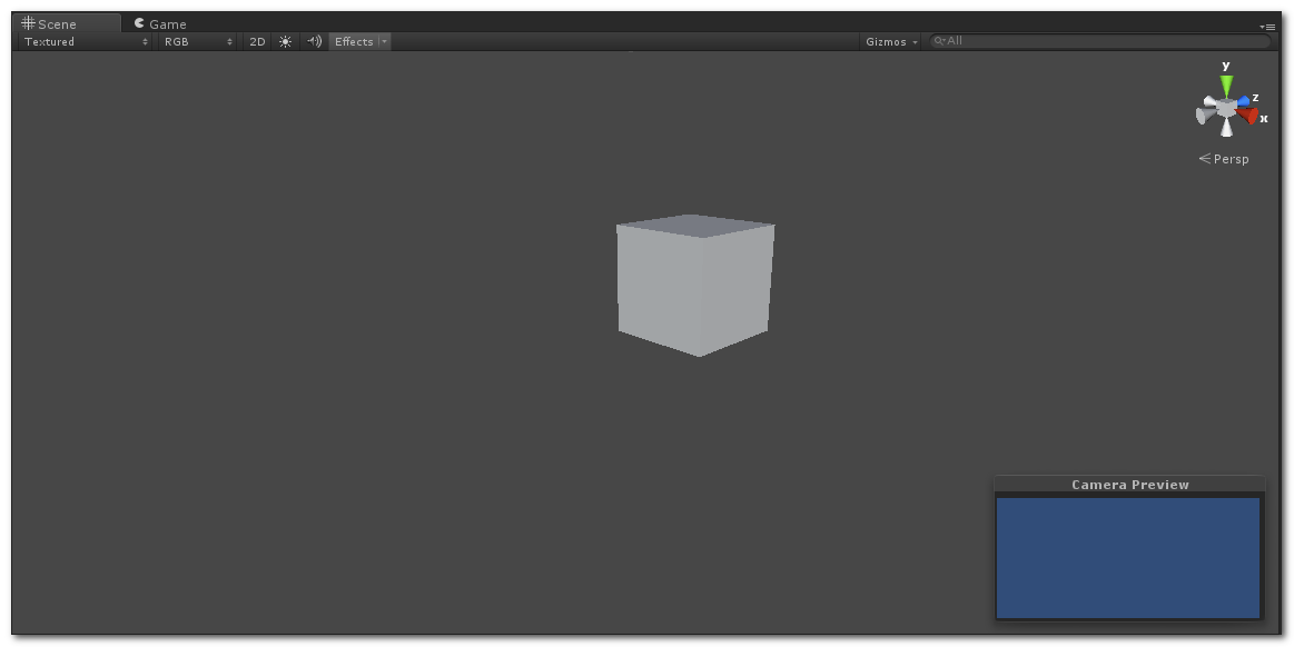 【Unity 3D 游戏开发】Unity3D 入门 - 工作区域介绍 与 入门示例
