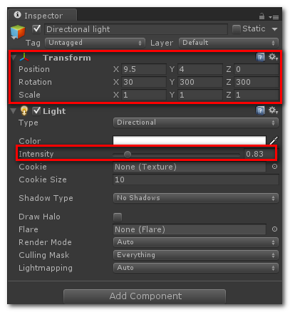 【Unity 3D 游戏开发】Unity3D 入门 - 工作区域介绍 与 入门示例
