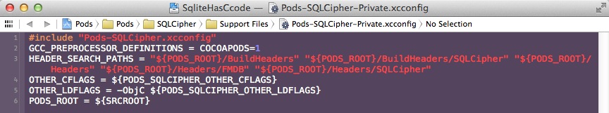 ios开发FMDB导入SQLCipher加密数据库
