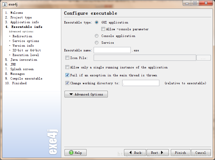  exe4j jar exe no jvm could be found on your system 
