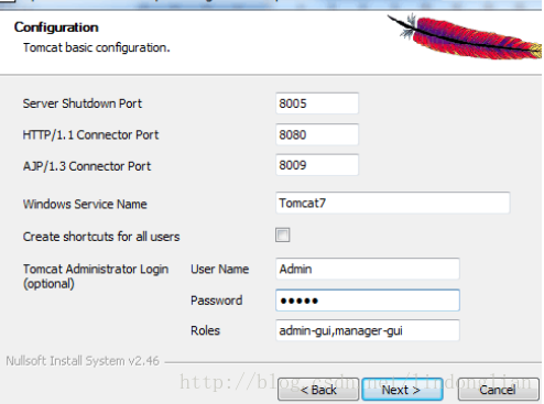 tomcat8.0.9的安装