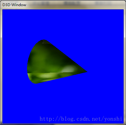 Direct3D 9 入门例子程序 圆锥体